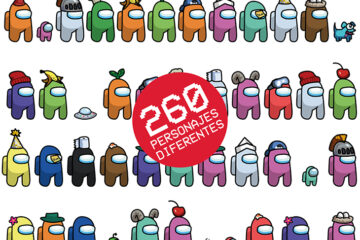 Personajes de Among Us en la familia de productos personalizados con el juego en Regalo Original