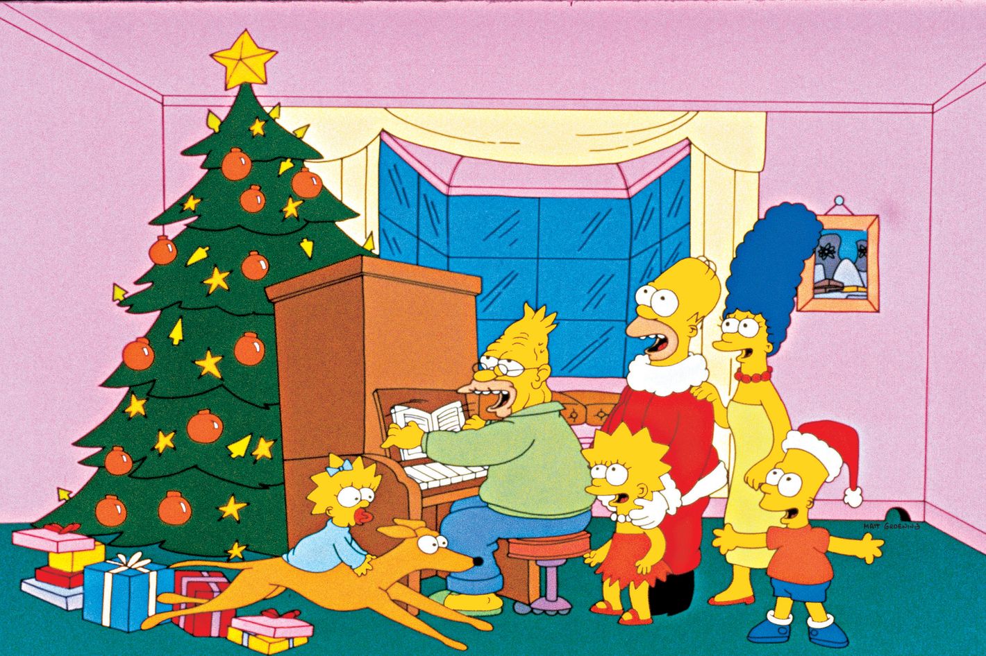Primer especial de Navidad de Los Simpson