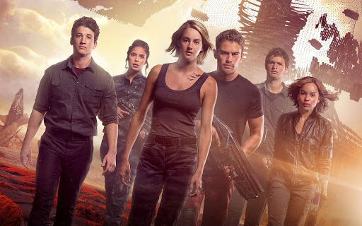 Los protagonistas de la saga 'Divergente'