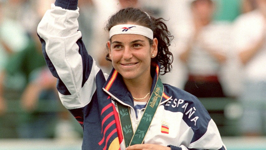 Arantxa Sánchez-Vicario, tenista española con cuatro medallas olímpicas
