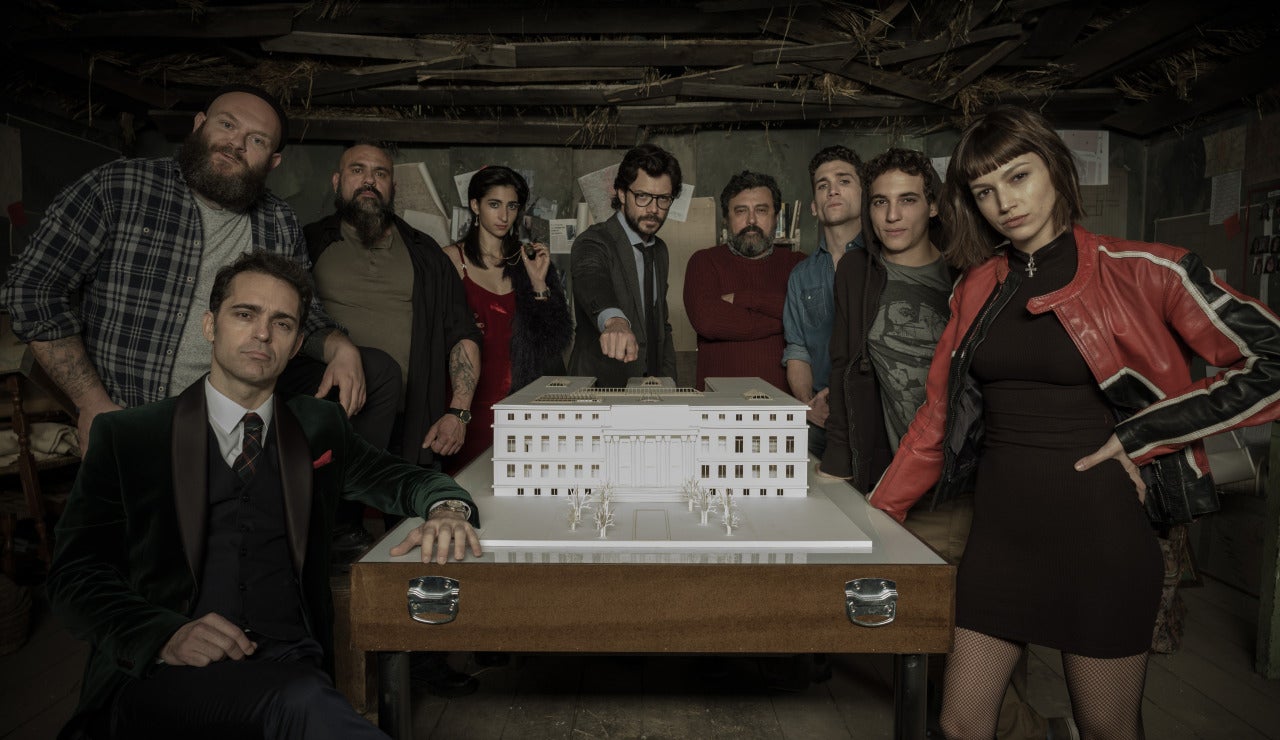 'La casa de papel' estrenó sus dos primeras temporadas en Antena 3