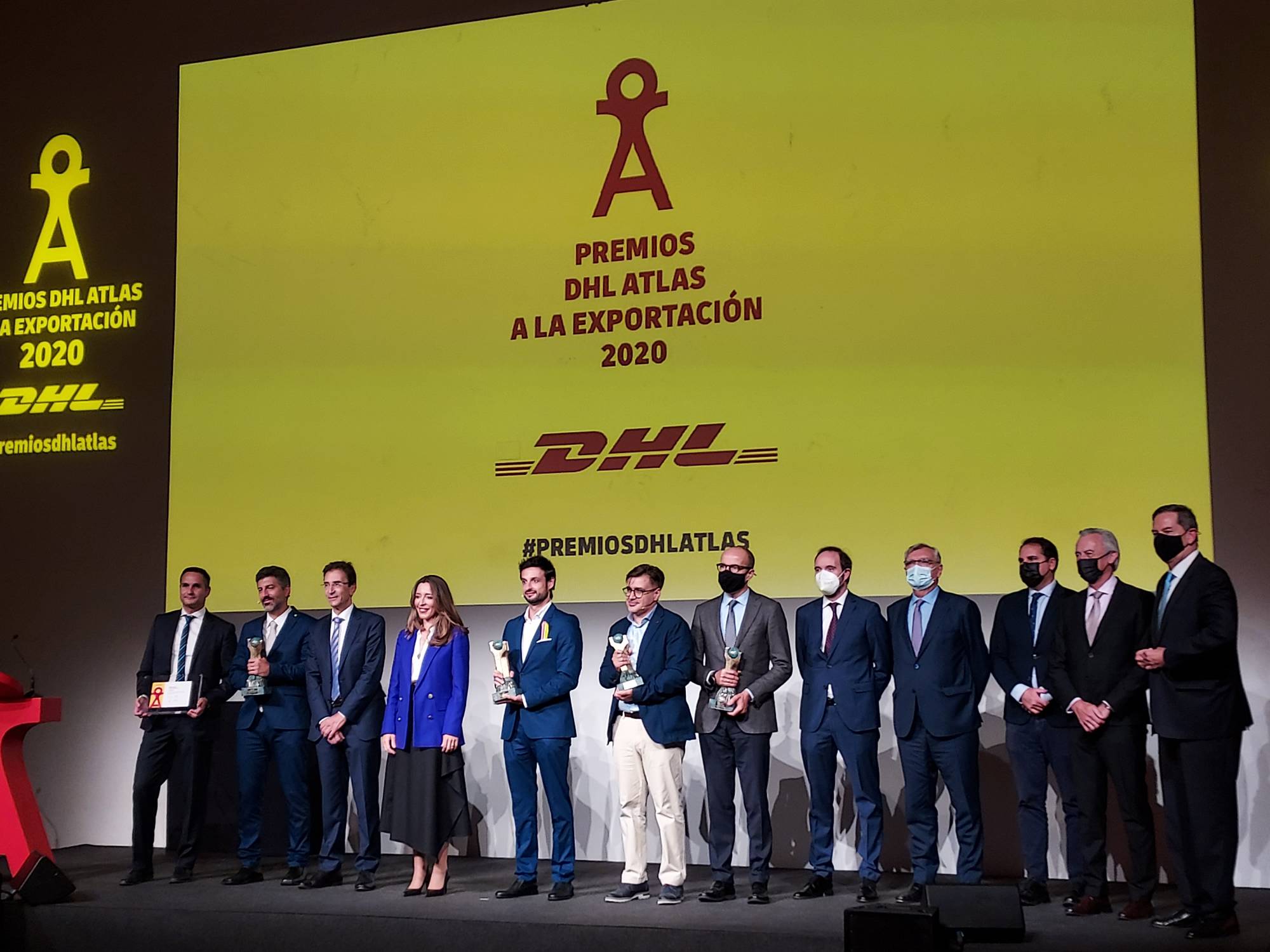 Premiados en los Premios DHL ATLAS a la exportación 2020