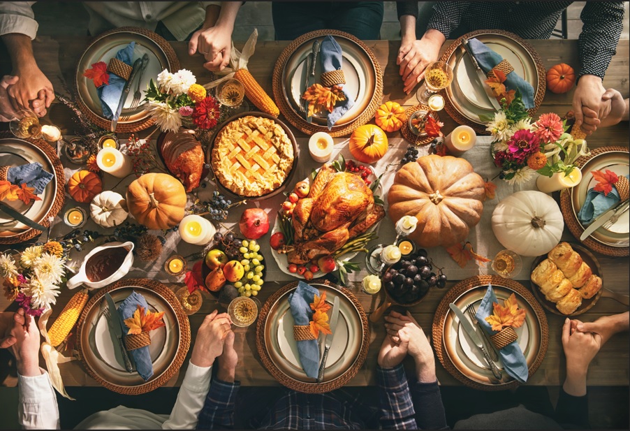 Ideas originales para organizar la comida de Thanksgiving en un piso o casa