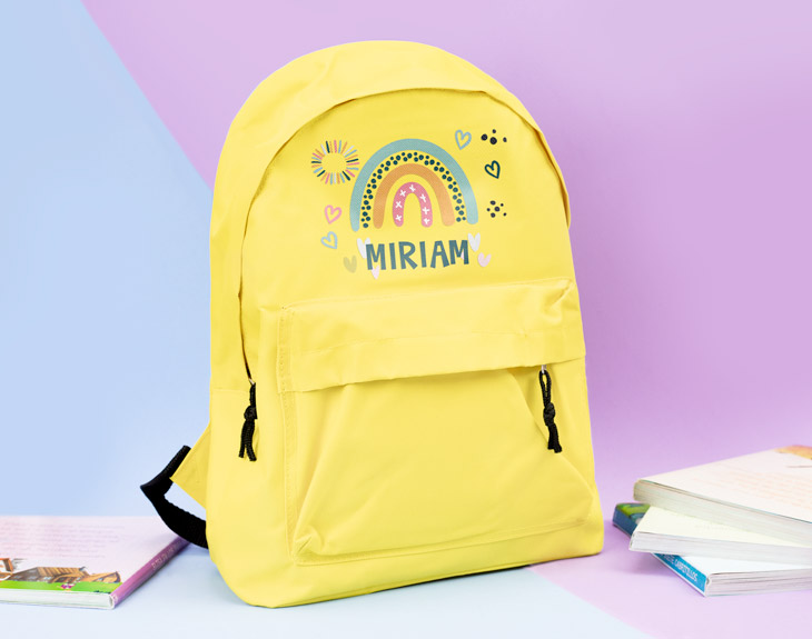 Las mochilas nunca pueden faltar en ninguna vuelta al cole